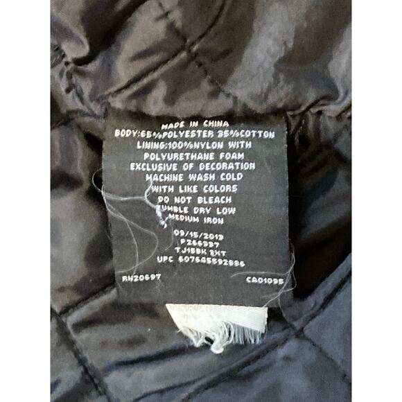 Dickies Black Canvas Eisenhower Quilt Lined Zip Work Jacket Men’s 3XL - Picture 10 of 11